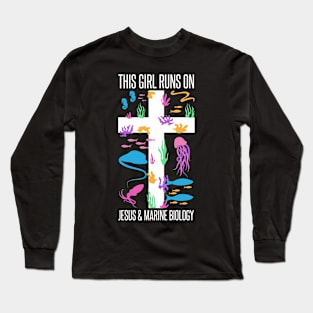 Jesus & Marine Biology Long Sleeve T-Shirt